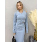 カッティングロングニットワンピース | EVRIS | 詳細画像23