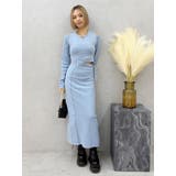 カッティングロングニットワンピース | EVRIS | 詳細画像24