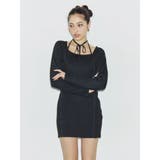 タイトニットミニワンピース | EVRIS | 詳細画像3 