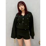 bijouシャギーニットロンパース | EVRIS | 詳細画像18 