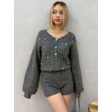 bijouシャギーニットロンパース | EVRIS | 詳細画像24 