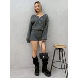 bijouシャギーニットロンパース | EVRIS | 詳細画像27 