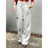 グラフィックプリントスウェットパンツ | EVRIS | 詳細画像1 