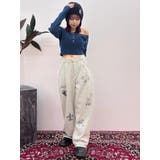 グラフィックプリントスウェットパンツ | EVRIS | 詳細画像12 