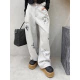 グラフィックプリントスウェットパンツ | EVRIS | 詳細画像14 