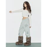 グラフィックプリントスウェットパンツ | EVRIS | 詳細画像4 