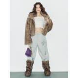 グラフィックプリントスウェットパンツ | EVRIS | 詳細画像7 