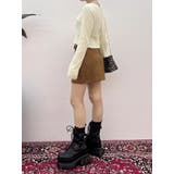 ダブルバックルベルトミニスカート | EVRIS | 詳細画像18