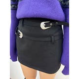 ダブルバックルベルトミニスカート | EVRIS | 詳細画像20