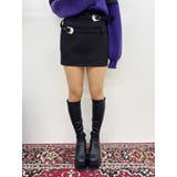 ダブルバックルベルトミニスカート | EVRIS | 詳細画像22