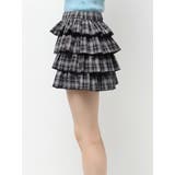 フリルチェックミニスカート | EVRIS | 詳細画像36 