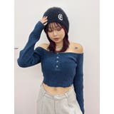 ワンポイントシャギーニットキャップ | EVRIS | 詳細画像15 