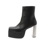 グリッターチャンキーヒールショートブーツ | EVRIS | 詳細画像25 