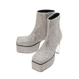 グリッターチャンキーヒールショートブーツ | EVRIS | 詳細画像30 