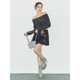 グリッターチャンキーヒールショートブーツ | EVRIS | 詳細画像5 