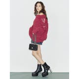 グリッターチャンキーヒールショートブーツ | EVRIS | 詳細画像9 