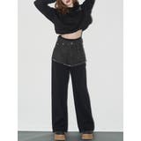 ドッキングスウェットデニムパンツ【セットアップ着用可能】 | EVRIS | 詳細画像1 