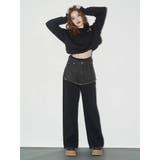 ドッキングスウェットデニムパンツ【セットアップ着用可能】 | EVRIS | 詳細画像7 