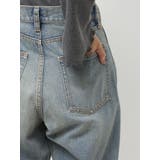 リベットペインターワイドデニムパンツ | EVRIS | 詳細画像17