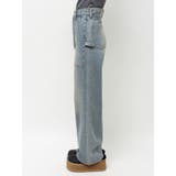 リベットペインターワイドデニムパンツ | EVRIS | 詳細画像27 