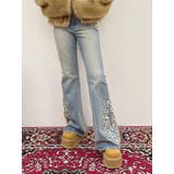 ウエスタンデザインフレアデニムパンツ | EVRIS | 詳細画像10 