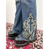 ウエスタンデザインフレアデニムパンツ | EVRIS | 詳細画像15 