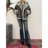 ウエスタンデザインフレアデニムパンツ | EVRIS | 詳細画像22 