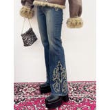 ウエスタンデザインフレアデニムパンツ | EVRIS | 詳細画像24 