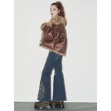 ウエスタンデザインフレアデニムパンツ | EVRIS | 詳細画像6 