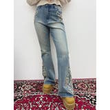 ウエスタンデザインフレアデニムパンツ | EVRIS | 詳細画像9 