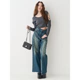 bijouワイドデニムパンツ | EVRIS | 詳細画像14 