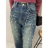 bijouワイドデニムパンツ | EVRIS | 詳細画像16 