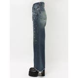 bijouワイドデニムパンツ | EVRIS | 詳細画像29 