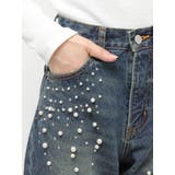 bijouワイドデニムパンツ | EVRIS | 詳細画像33 