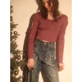 bijouワイドデニムパンツ | EVRIS | 詳細画像5 