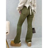 カラーヴィンテージライクストレッチフレアデニムパンツ | EVRIS | 詳細画像12