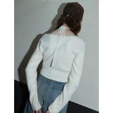 ホルターネックシャギーニットトップス | EVRIS | 詳細画像5