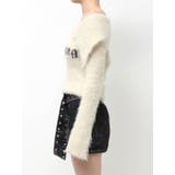 ラメロゴシャギーオフショルニットトップス | EVRIS | 詳細画像49 