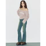 ラメロゴシャギーオフショルニットトップス | EVRIS | 詳細画像9 