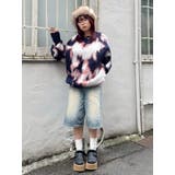 アニマルシャギーオーバーサイズニットトップス | EVRIS | 詳細画像17 
