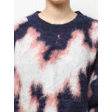 アニマルシャギーオーバーサイズニットトップス | EVRIS | 詳細画像27 