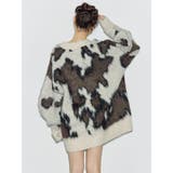 アニマルシャギーオーバーサイズニットトップス | EVRIS | 詳細画像36 