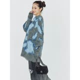 アニマルシャギーオーバーサイズニットトップス | EVRIS | 詳細画像6 