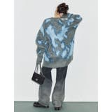 アニマルシャギーオーバーサイズニットトップス | EVRIS | 詳細画像8 