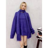 マフラーSETシャギーニットトップス | EVRIS | 詳細画像11