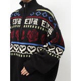 フラワーミックスジャガードニットトップス | EVRIS | 詳細画像39 