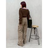 メランジバイカラーショートニットトップス | EVRIS | 詳細画像18 