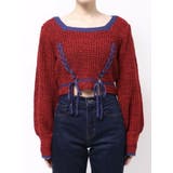 メランジバイカラーショートニットトップス | EVRIS | 詳細画像25 