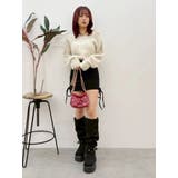 2WAYリボンシャギーニットカーディガン | EVRIS | 詳細画像13 