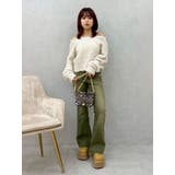 2WAYリボンシャギーニットカーディガン | EVRIS | 詳細画像17 